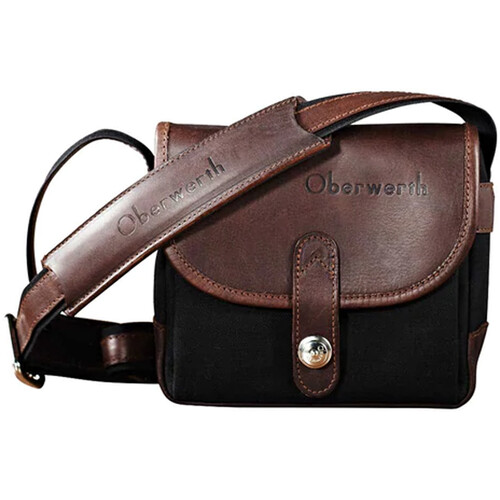 Oberwerth Bayreuth Compact Camera Bag (Black/Dark Brown)