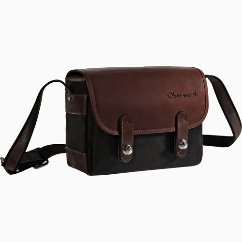 Oberwerth Freiburg Photo Bag (Black / Dark Brown) F-CS-LD 102
