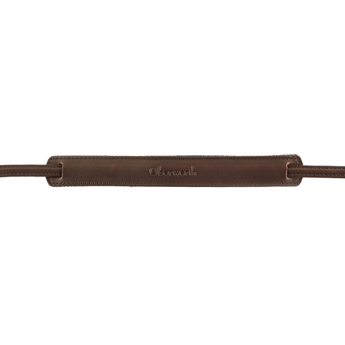 Oberwerth Mosel Classic Camera Strap (Dark Brown Leather/Dark Brown Stitching, 49.2")