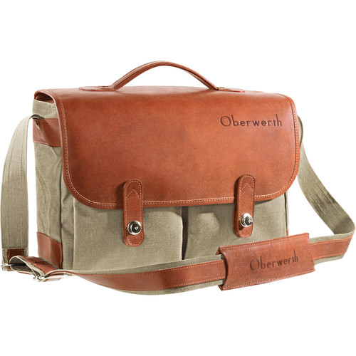 Oberwerth Munchen Large Camera Bag (Beige/Light Brown)