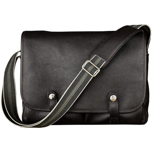Oberwerth Richard Leather Messenger Camera Bag (Dark Brown)