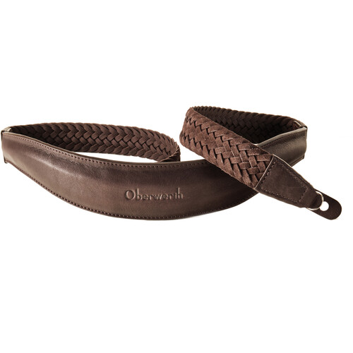 Oberwerth Triberg Leather Camera Strap (Dark Brown, 51.2")