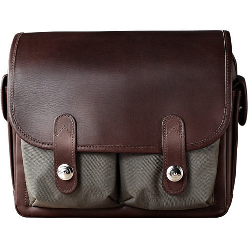 Oberwerth Wetzlar Small Camera Bag (Olive/Dark Brown)