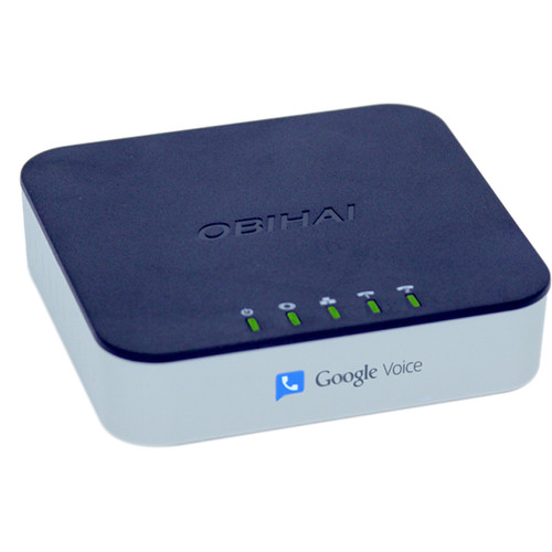 Obihai Technology OBi202 VoIP Phone Adapter with Router, 2-Phone Ports, and T.38 Fax Connections