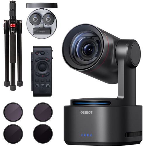 OBSBOT Tail 2 Power Up Combo with NDI C.B.1.00095 B&H Photo Video