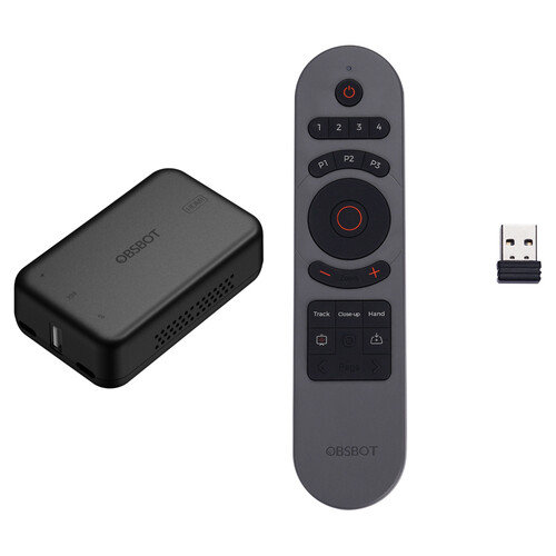 OBSBOT Smart Remote Controller with USB-A Dongle & UVC to HDMI Adapter