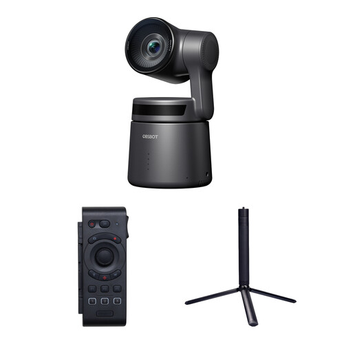 OBSBOT Tail Air PTZ Camera Combo Kit with Smart Remote & Tripod