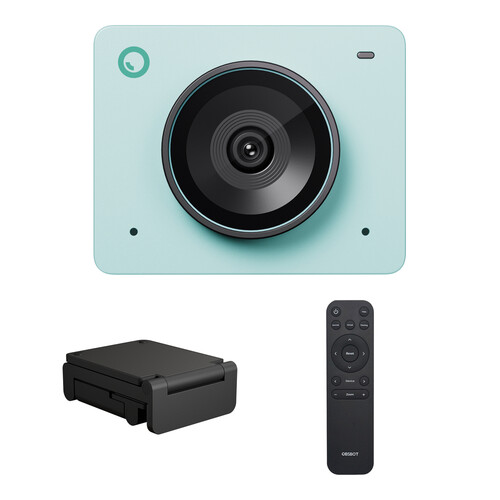 OBSBOT MEET 2 4KWebcam グリーン OBSBOT Meet 2 4K Webcam with Essentials+ Kit (Aurora Green) B&H