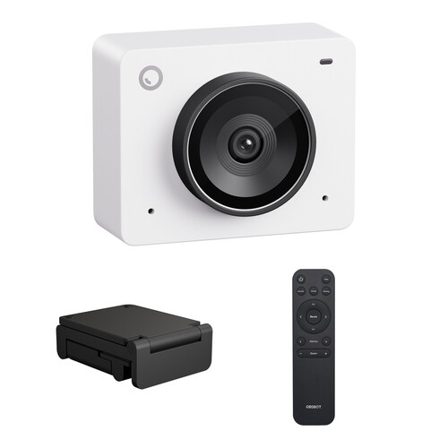 OBSBOT Meet 2 4K Webcam with Essentials+ Kit (Cloud White)