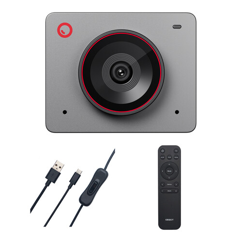 OBSBOT Meet 2 4K Webcam with Essentials+ Kit (Space Gray)
