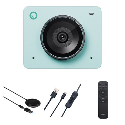 OBSBOT Meet 2 4K Webcam & Group Conference Kit (Aurora Green)