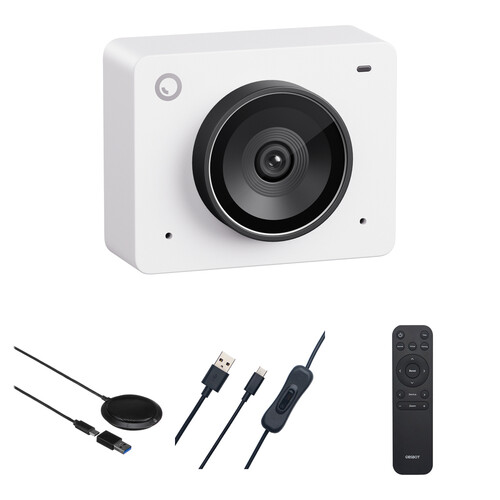 OBSBOT Meet 2 4K Webcam & Group Conference Kit (Cloud White)