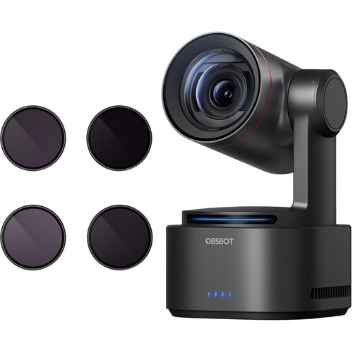 OBSBOT Tail 2 PTZR 4K Live Production Camera Kit with ND Filter Set