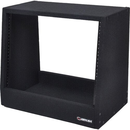 Odyssey 8U Carpeted Pro Studio Rack
