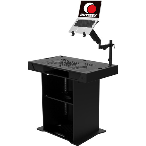 Odyssey DJ Studio Podium (37", Black)