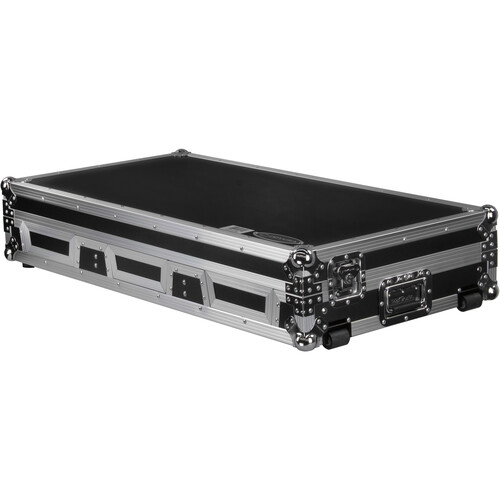 Odyssey Universal Flight Coffin Case with Full Glide Platform for 12" DJ Mixer