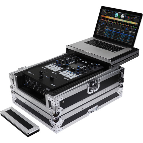 Odyssey Universal 12" Format DJ Mixer Case with Extra Deep Rear Cable Space (Flight Zone)