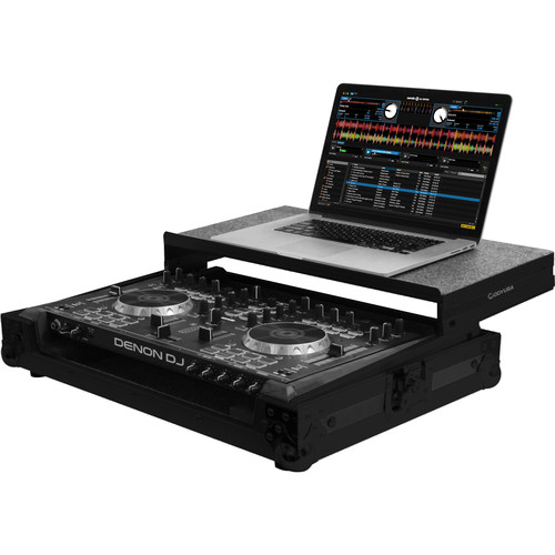 Odyssey Black Label Low Profile Glide Style Case for Denon DN-MC4000 Controller (Black)