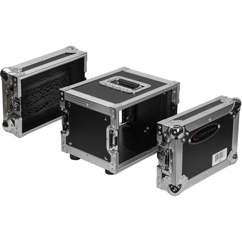 Odyssey Flight Zone Series Half-Rack Flight Case (4 RU)