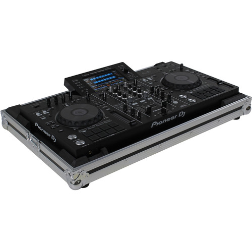 Odyssey Flight Zone Low Profile Case for Pioneer XDJ-RX / XDJ-RX2 DJ Controller (Silver/Black)