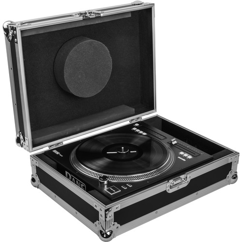 Odyssey Flight Zone Rane Twelve Motorized Turntable DJ Battle Controller Case (Silver/Black)