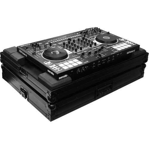 Odyssey Black Label Low-Profile Case for Roland DJ-808 DJ Controller