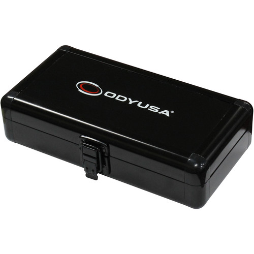 Odyssey Krom Series 7.75 x 1.5 x 3.1" Compact Utility Accessory Case (Black)