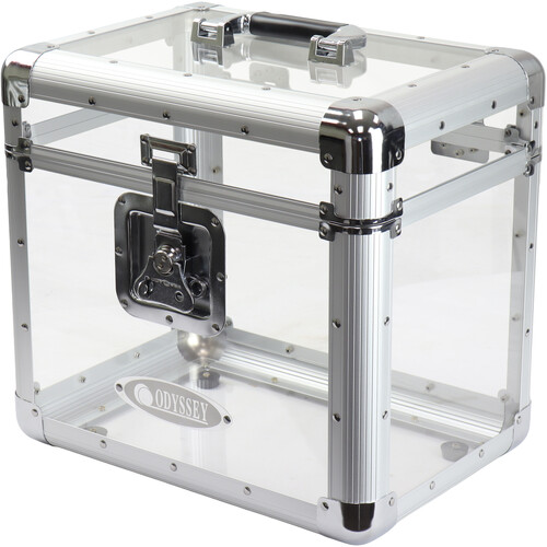 Odyssey Vintage Series Case for 12" Vinyl Records or LPs (Clear)