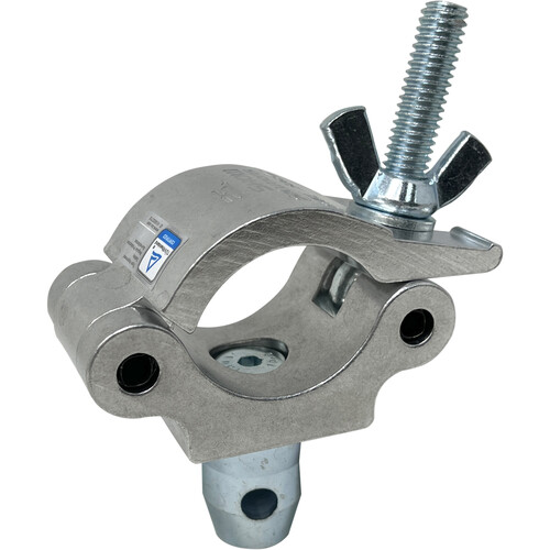 Odyssey Conical Coupler for 1.5 to 2" Pipe (Natural Polished Aluminum)