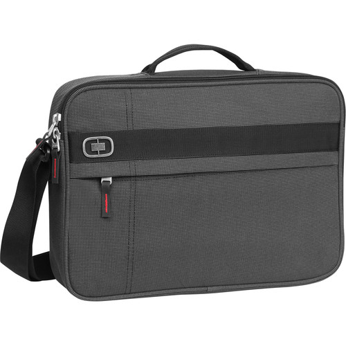 OGIO Renegade Brief Laptop Case (Black Pindot)