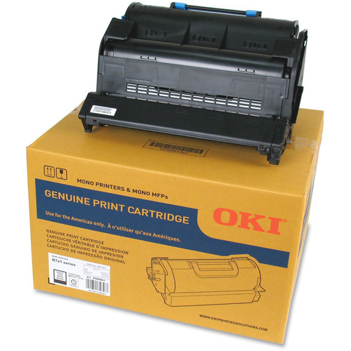 OKI Standard Capacity Black Print Cartridge for B721dn and B731dn LED Printers