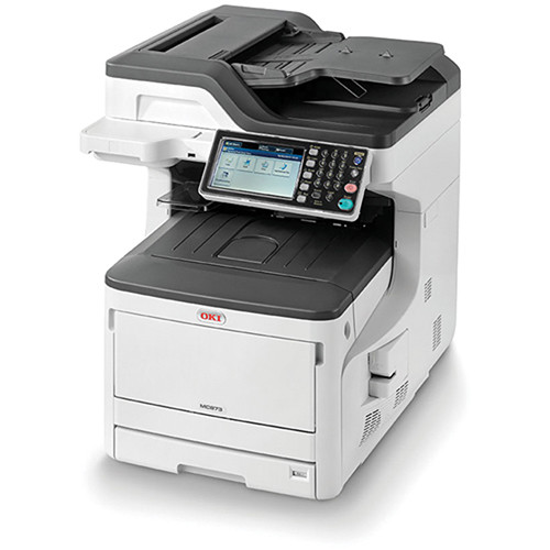 OKI MC873dn All-in-One Color LED Printer 62445301 B&H Photo Video
