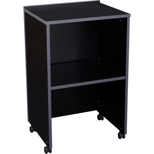 Oklahoma Sound Av Cart/Lectern Base (Black)