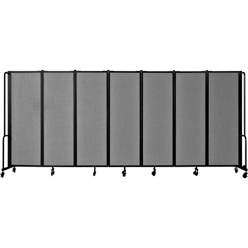 Oklahoma Sound RDB6-7PT02 7-Section Robo Room Divider (Gray, 72 x 164")