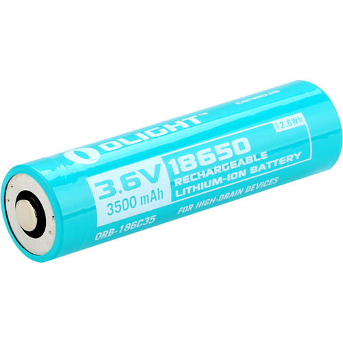 Olight 18650 Li-Ion Rechargeable Battery (3500mAh)