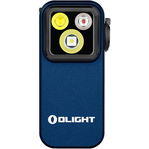 Olight Oclip Pro Rechargeable Clip-On Light (Midnight Blue)