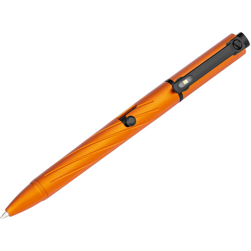 Olight OPEN Pro Rechargeable Pen/Flashlight with Green Laser (Orange)