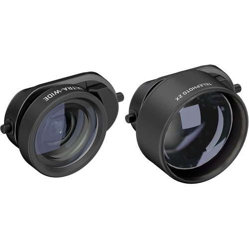 olloclip Ultra-Wide + Telephoto 2x Essential Lenses for iPhone