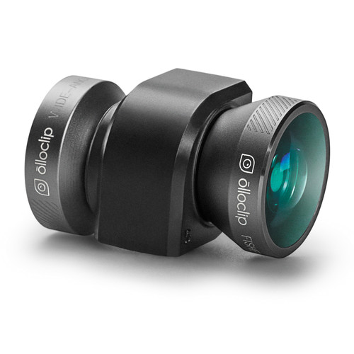 olloclip 4-in-1 Photo Lens for iPad Air, iPad mini with Retina Display & iPad mini (Space Gray Lens with Black Clip)