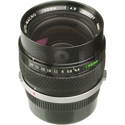 Used Olympus Macro Zuiko 135mm f/4.5 Manual Focus Lens 103750