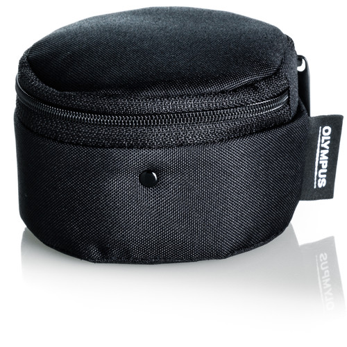 Olympus Barrel Style Lens Case for m.Zuiko Digital Lenses (Extra Small, Black)