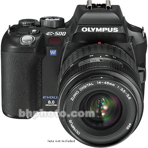 Olympus Evolt E-500 Digital Camera Body (Black)