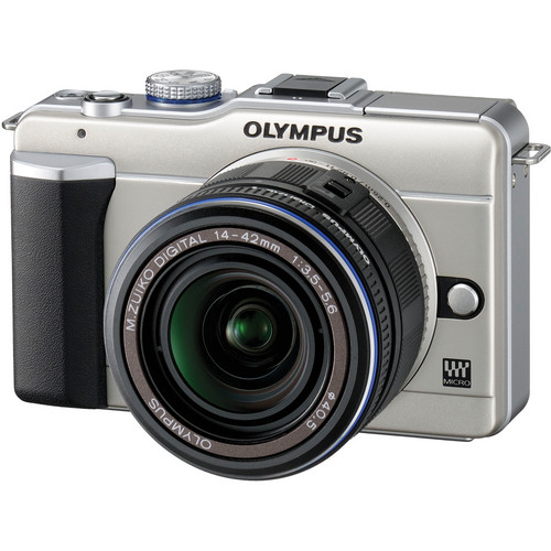 Olympus PEN E-PL1 Digital Camera (Champagne)
