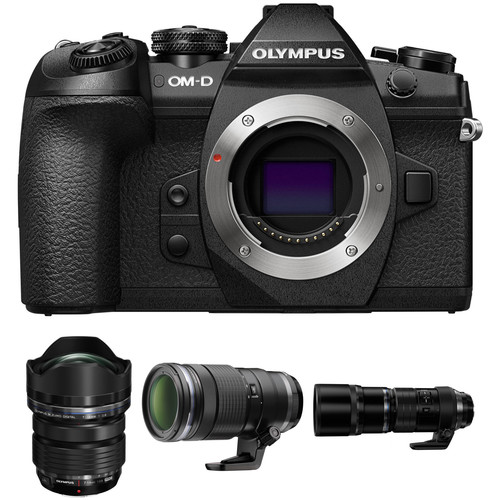 Olympus OM-D E-M1 Mark II Mirrorless Camera with 7-14mm,