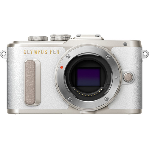 Olympus PEN E-PL8 Mirrorless Micro Four Thirds Digital Camera (Body Only, White)