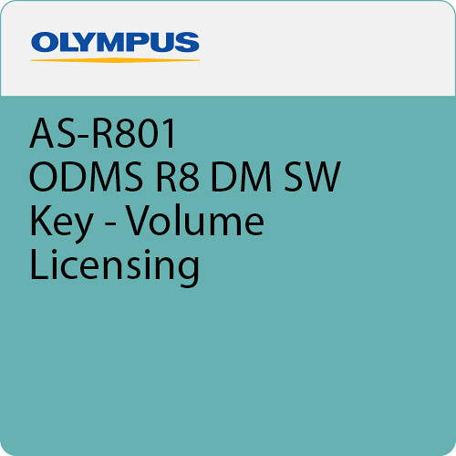 Olympus AS-R801 ODMS R8 Dictation Software Module (Volume License)
