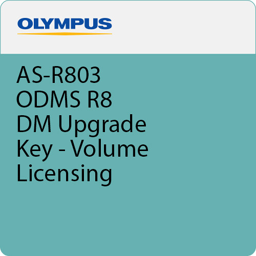 Olympus AS-R803 ODMS R8 Dictation Software Module (Upgrade to Volume License)