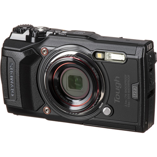 Used Olympus Tough TG-6 Digital Camera (Black) V104210BU000 B&H