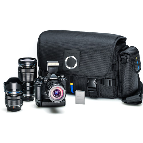 Olympus OM-D E-M5 Mark II Mirrorless Micro Four Thirds Digital Camera PRO Kit (Black)