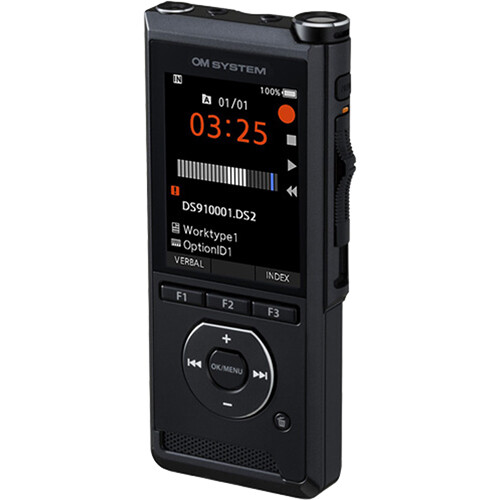 Olympus DS-9100 Digital Recorder with ODMS Cloud License 12-Month Subscription